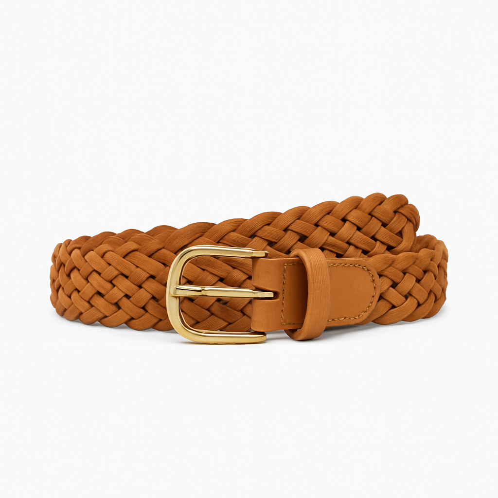 Braided Leather Belt - Enzmere Belts