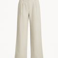 Linen Wide-Leg Trousers - Enzmere Pants