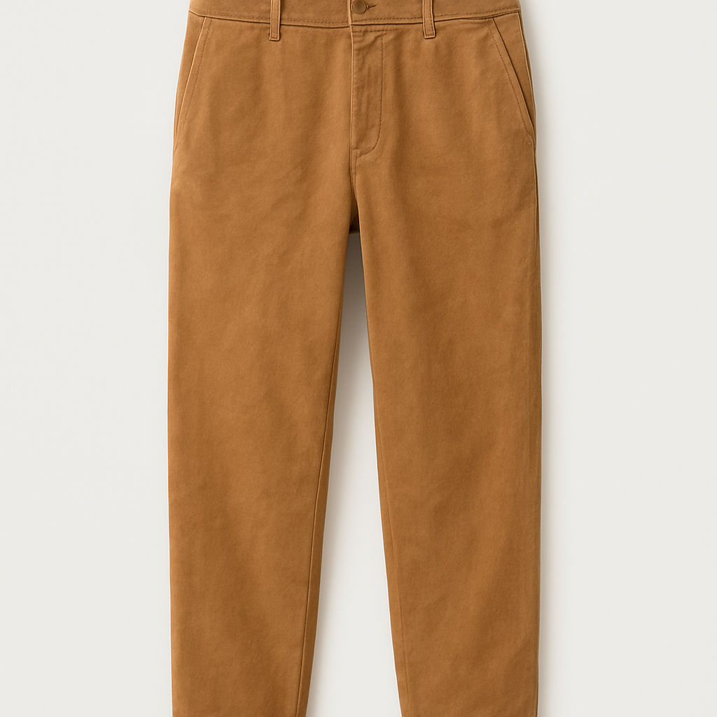 Suede Relaxed Chinos - Enzmere Pants